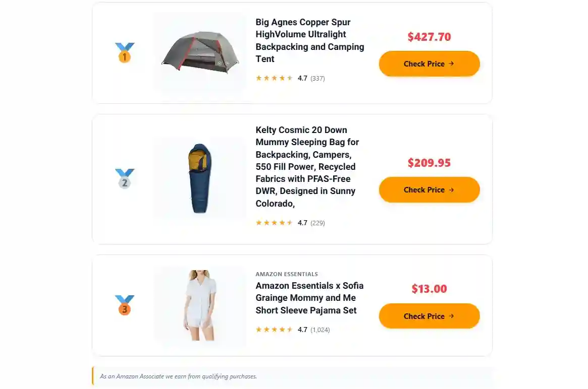 Product List block frontend render